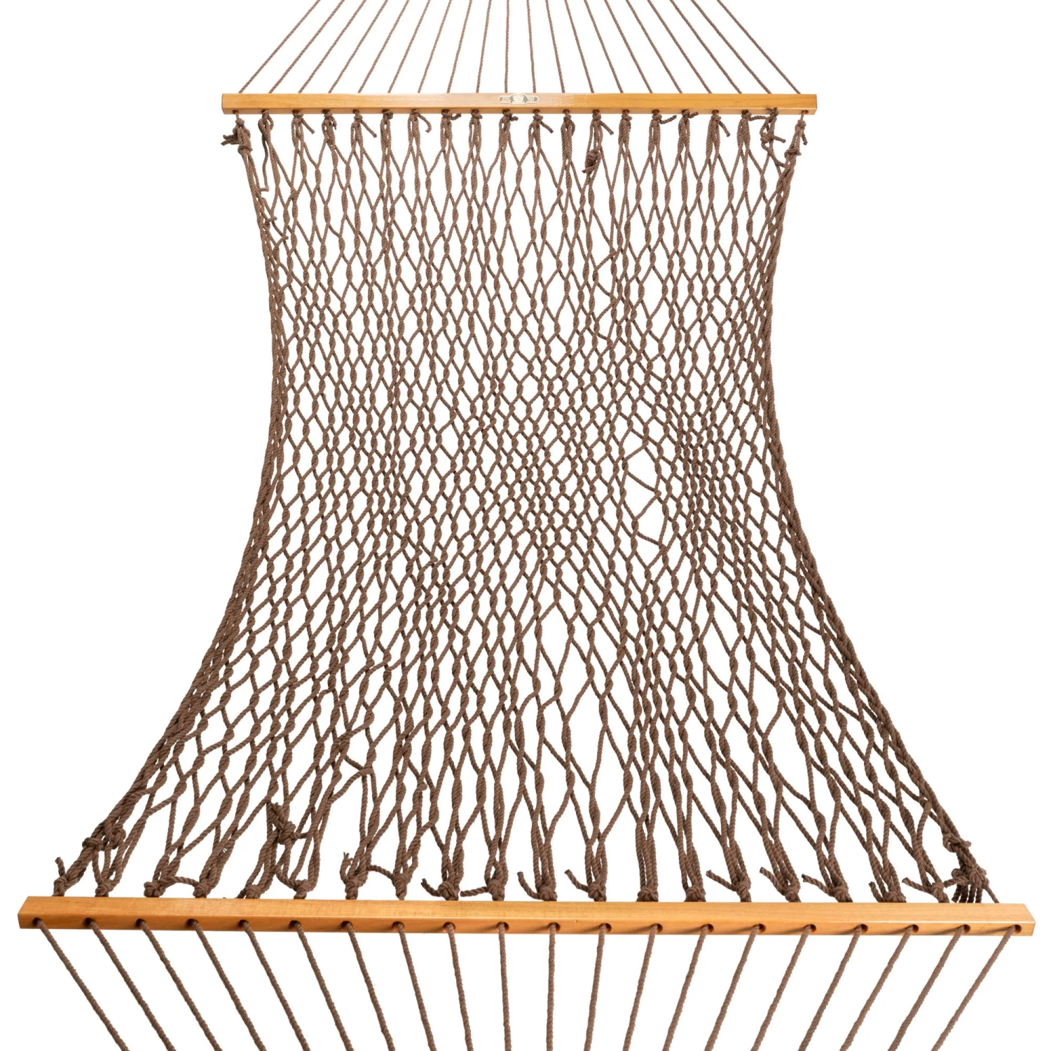 DURACORD® Single Original Rope Hammock - Antique Brown 4 DURACORD® Single Original Rope Hammock - Antique Brown - Image 2