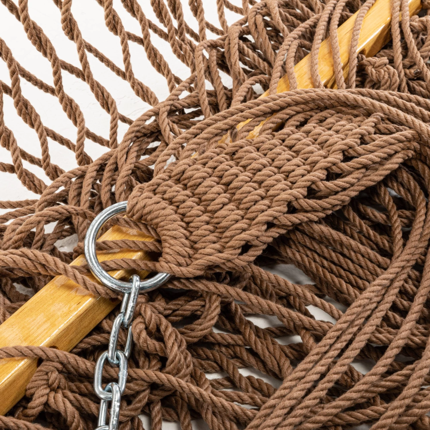 DURACORD® Single Original Rope Hammock - Antique Brown 7 DURACORD® Single Original Rope Hammock - Antique Brown - Image 5