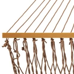 DURACORD® Single Original Rope Hammock - Antique Brown 12 DURACORD® Single Original Rope Hammock - Antique Brown -Boutique Hammock Shop 12dcab spreaderbar xx