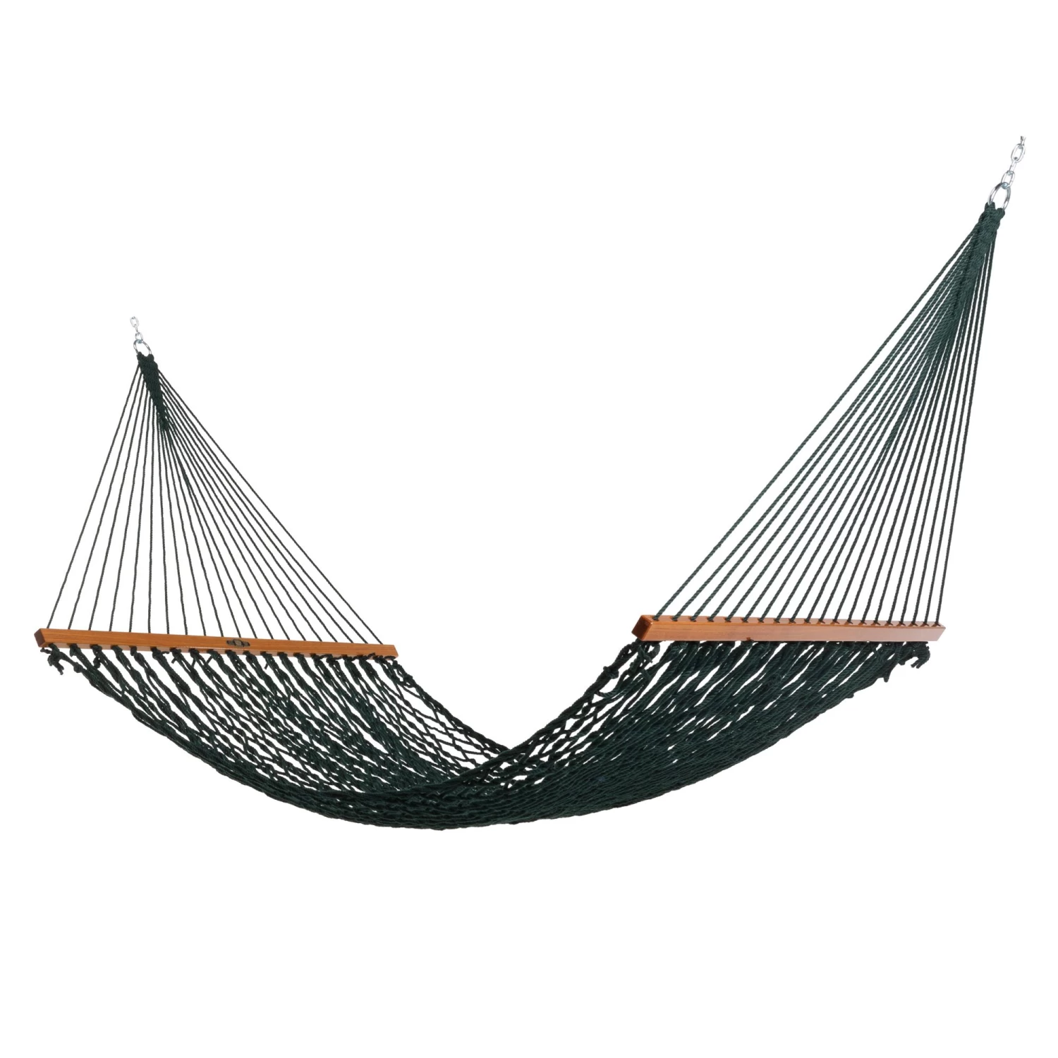 DURACORD® Single Original Rope Hammock - Green 3 DURACORD® Single Original Rope Hammock - Green