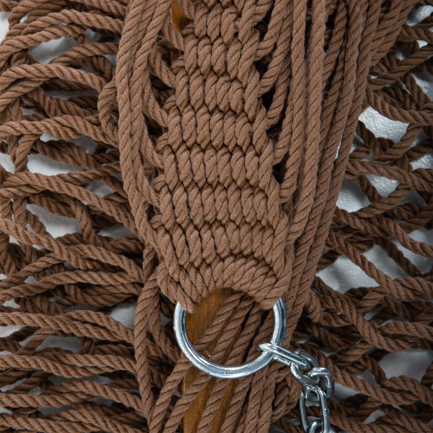 DURACORD® Large Original Rope Hammock - Antique Brown 8 DURACORD® Large Original Rope Hammock - Antique Brown - Image 6
