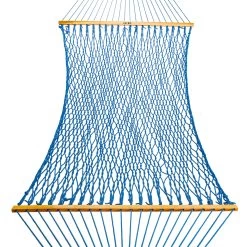 DURACORD® Large Original Rope Hammock - Coastal Blue 13 DURACORD® Large Original Rope Hammock - Coastal Blue -Boutique Hammock Shop 13dccb bed xx