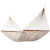 DURACORD® Large Original Rope Hammock - Antique Brown Oatmeal Heirloom Tweed