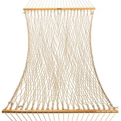 DURACORD® Large Original Rope Hammock - Tan -Boutique Hammock Shop 13dctan bed xx