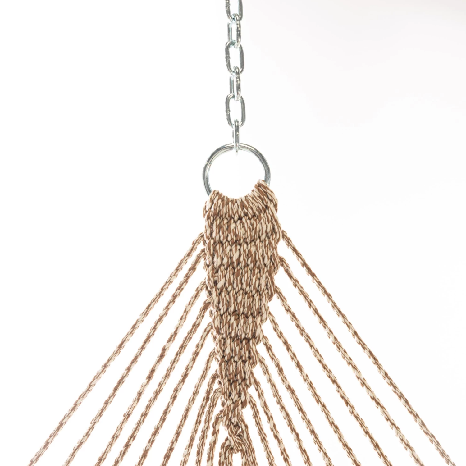 DURACORD® Deluxe Original Rope Hammock - Antique Brown Oatmeal Heirloom Tweed 5 DURACORD® Deluxe Original Rope Hammock - Antique Brown Oatmeal Heirloom Tweed - Image 3