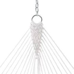 DURACORD® Large Original Rope Hammock - White -Boutique Hammock Shop 13op studio3 xx