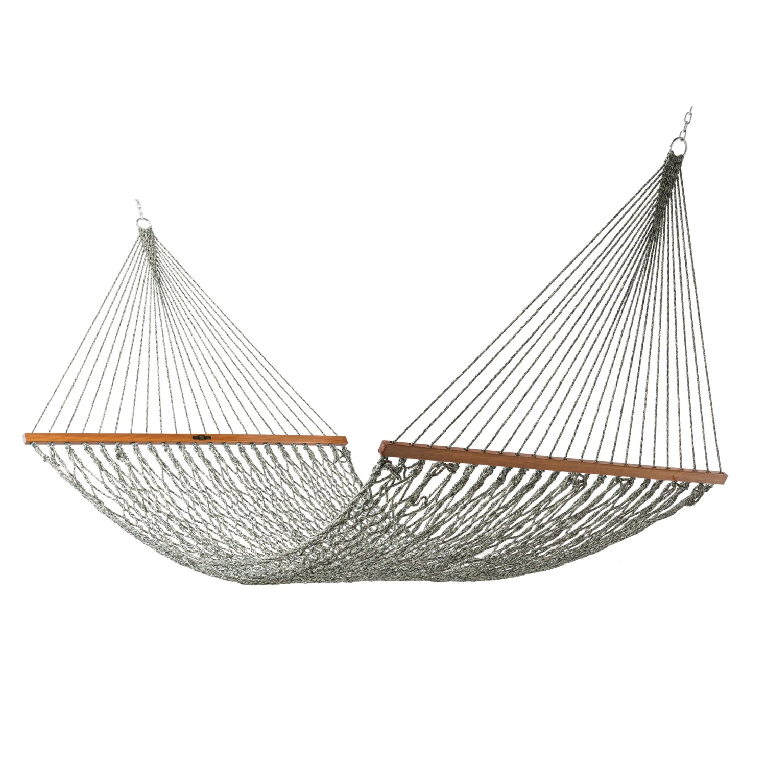 DURACORD® Deluxe Original Rope Hammock - Green Oatmeal Heirloom Tweed 3 DURACORD® Deluxe Original Rope Hammock - Green Oatmeal Heirloom Tweed
