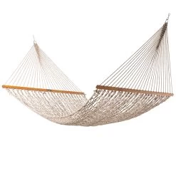 Boutique Hammock Shop 8 DURACORD® Presidential Original Rope Hammock - Antique Brown Heirloom Tweed
