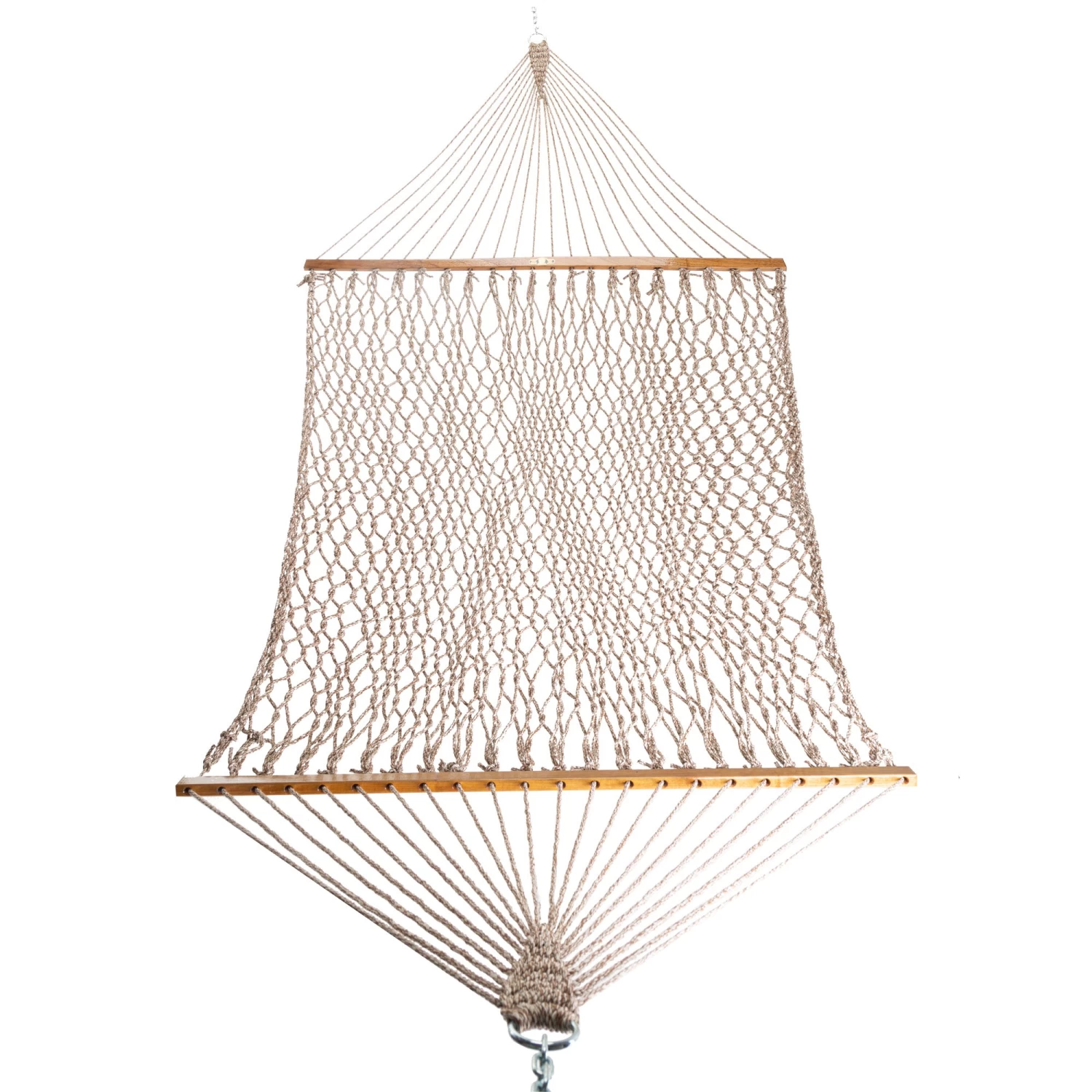 DURACORD® Presidential Original Rope Hammock - Antique Brown Heirloom Tweed 4 DURACORD® Presidential Original Rope Hammock - Antique Brown Heirloom Tweed - Image 2