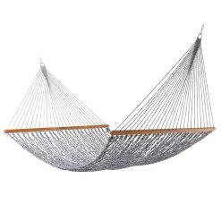 DURACORDĀ® Presidential Original Rope Hammock - Navy Oatmeal Heirloom Tweed
