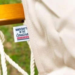 Long Sunbrella Hammock Pillow - Antique Beige -Boutique Hammock Shop b ab long detail2 lifestyle xx