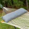 Long Sunbrella Hammock Pillow - Create Smoke -Boutique Hammock Shop b csm long main lifestyle xx