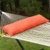 Long Sunbrella Hammock Pillow - Echo Sangria -Boutique Hammock Shop b es long main lifestyle xx