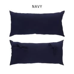 Recycled Polyester Hammock Pillow 8 Recycled Polyester Hammock Pillow -Boutique Hammock Shop b nav i navy swatch xx