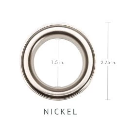 Vanilla Extra Wide Outdoor Curtain 24 Vanilla Extra Wide Outdoor Curtain -Boutique Hammock Shop brushed nickel grommet dimensions studio xx 26