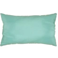 Glacier Sunbrella Outdoor Throw Pillow (19 In. X 10 In.)