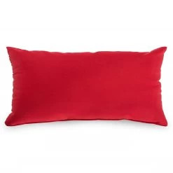 Red Outdoor Throw Pillow -Boutique Hammock Shop bsqirdr xx 1
