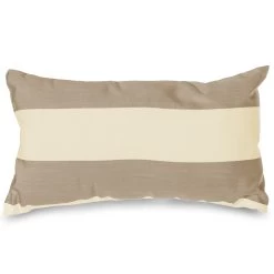 Regency Sand Sunbrella Outdoor Throw Pillow 19 In. X 10 In. Rectangle