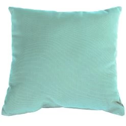 Spectrum Mist Sunbrella Outdoor Throw Pillow