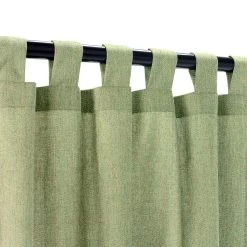 Sunbrella Canvas Fern Outdoor Curtain With Grommets 24 Sunbrella Canvas Fern Outdoor Curtain With Grommets -Boutique Hammock Shop canvas fern tab xx
