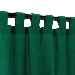 Sunbrella Canvas Forest Green Outdoor Curtain With Grommets 24 Sunbrella Canvas Forest Green Outdoor Curtain With Grommets -Boutique Hammock Shop canvas forrest green tabbed s xx xx