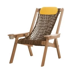 DURAWOOD® Cedar Coastal DURACORD® Rope Chair 28 DURAWOOD® Cedar Coastal DURACORD® Rope Chair -Boutique Hammock Shop ccsbrcd s 2 xx