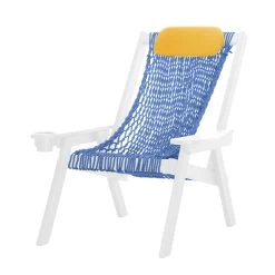 DURAWOOD® White Coastal DURACORD® Rope Chair -Boutique Hammock Shop ccscbwh s 2 xx