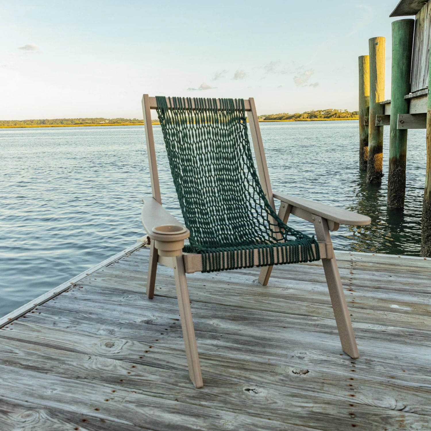 DURAWOOD® Weatherwood Coastal DURACORD® Rope Chair 3 DURAWOOD® Weatherwood Coastal DURACORD® Rope Chair - Image 2