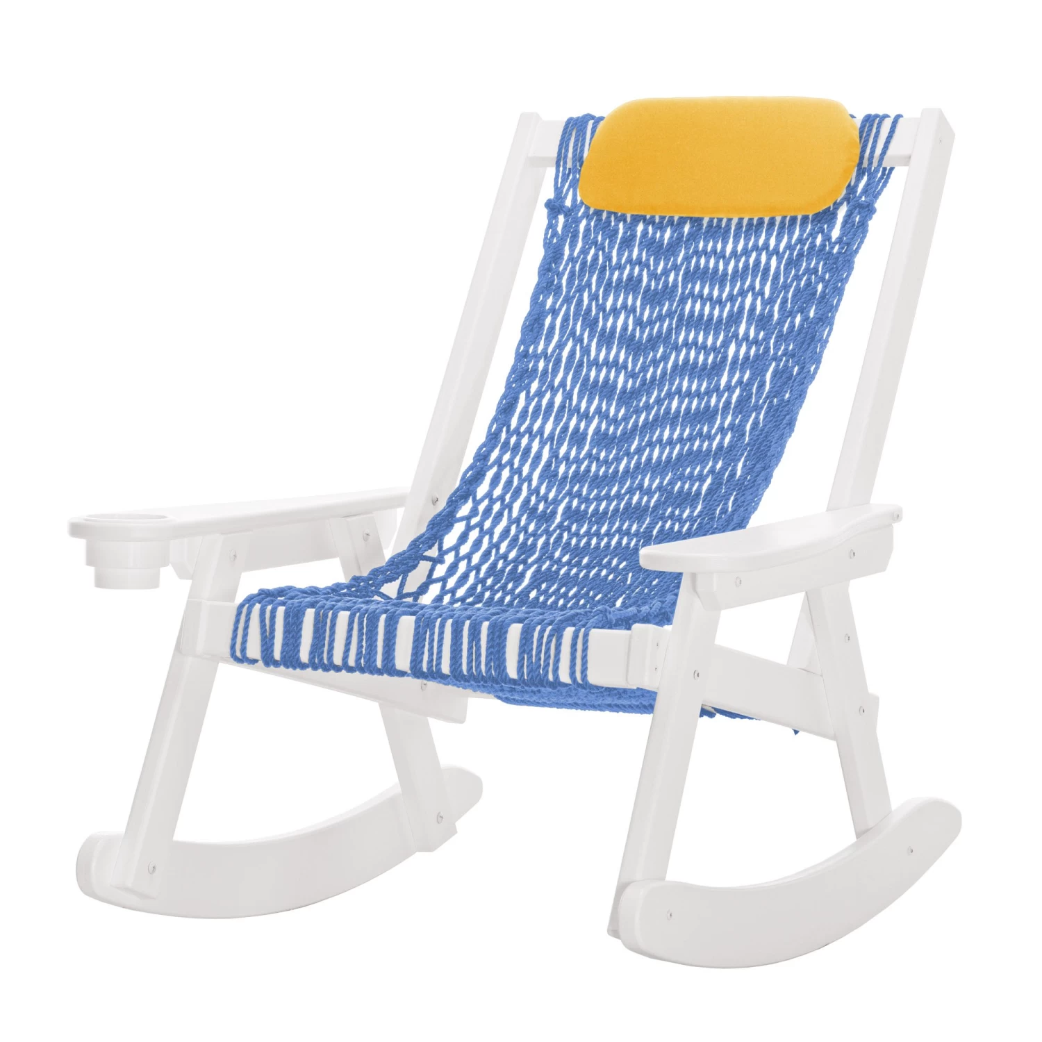 DURAWOOD® White Coastal DURACORD® Rope Rocker 10 DURAWOOD® White Coastal DURACORD® Rope Rocker - Image 8