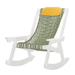 DURAWOOD® White Coastal DURACORD® Rope Rocker 30 DURAWOOD® White Coastal DURACORD® Rope Rocker -Boutique Hammock Shop ccsrmdwh s 2 xx