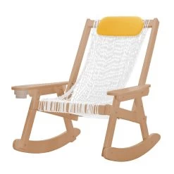 DURAWOOD® Cedar Coastal DURACORD® Rope Rocker 25 DURAWOOD® Cedar Coastal DURACORD® Rope Rocker -Boutique Hammock Shop ccsropcd s 2 xx