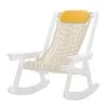 DURAWOOD® White Coastal DURACORD® Rope Rocker -Boutique Hammock Shop ccsrotwh s 2 xx