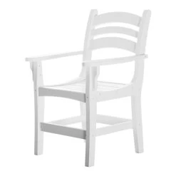 DURAWOOD® Casual Dining Chair With Arms 29 DURAWOOD® Casual Dining Chair With Arms -Boutique Hammock Shop conversation dining chair with arms poly lumber pawleys island white dca1wh xx 1