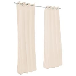 Sunbrella Canvas Antique Beige Outdoor Curtain With Grommets 26 Sunbrella Canvas Antique Beige Outdoor Curtain With Grommets -Boutique Hammock Shop curabgrs n xx