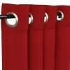 Sunbrella Canvas Jockey Red Outdoor Curtain With Grommets 2 Sunbrella Canvas Jockey Red Outdoor Curtain With Grommets -Boutique Hammock Shop curjrgrs n angled xx