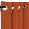 Sunbrella Canvas Rust Outdoor Curtain -Boutique Hammock Shop currsgrs n angled xx