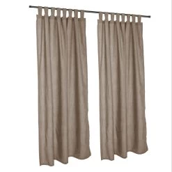 Sunbrella Cast Shale Outdoor Curtain With Grommets 24 Sunbrella Cast Shale Outdoor Curtain With Grommets -Boutique Hammock Shop curshs xx
