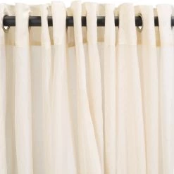 Sheer Beige Extra Wide Outdoor Curtain -Boutique Hammock Shop curxwbggr n dfo essentials xx