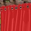 Rosso Extra Wide Outdoor Curtain