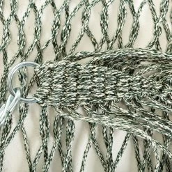 DURACORD® Large Rope Hammock - Green Oatmeal Heirloom Tweed -Boutique Hammock Shop dc 11got 4 xx