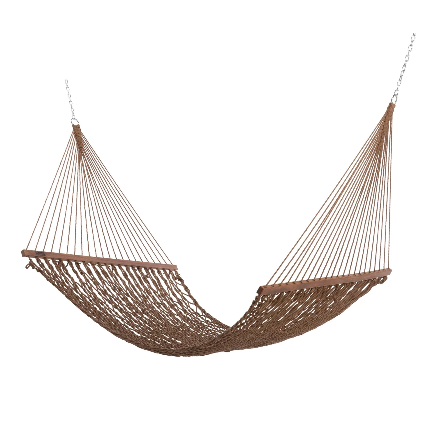 DURACORD® Large Rope Hammock - Antique Brown 3 DURACORD® Large Rope Hammock - Antique Brown
