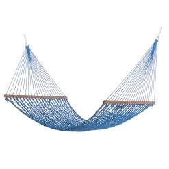 DURACORDĀ® Large Rope Hammock - Coastal Blue