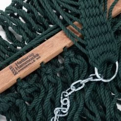 DURACORD® Large Rope Hammock - Green -Boutique Hammock Shop dc 13g ringknot xx
