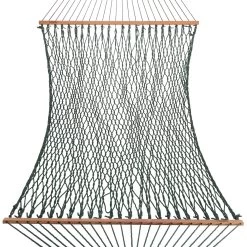 DURACORD® Deluxe Rope Hammock - Green -Boutique Hammock Shop dc 14g bed xx
