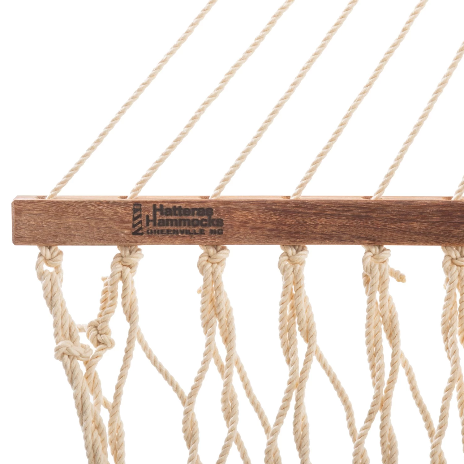 DURACORD® Deluxe Rope Hammock - Oatmeal 5 DURACORD® Deluxe Rope Hammock - Oatmeal - Image 3