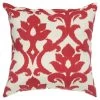 Cherry Red Basalto Outdoor Throw Pillow 18 In. X 18 In. Square -Boutique Hammock Shop dfo essentials solarium bsq7009m xx