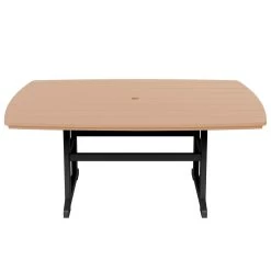 DURAWOOD® Dining Table - 46 In. X 72 In. -Boutique Hammock Shop dt72blkcd xx