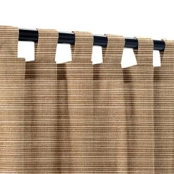 Sunbrella Dupione Walnut Outdoor Curtain With Grommets 24 Sunbrella Dupione Walnut Outdoor Curtain With Grommets -Boutique Hammock Shop dupione walnut xx