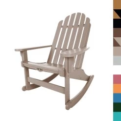 DURAWOOD® 3 Piece Essentials Adirondack Rocker Set -Boutique Hammock Shop dwar1ww weatherwood xx xx 1