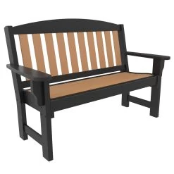 DURAWOOD® Garden Bench -Boutique Hammock Shop dwbn1blkcd xx
